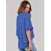 imageANRABESS Womens Tops Oversized T Shirts Short Sleeve Crewneck Summer Casual Loose Basic Tee Shirt 2025 Trendy Fashion ClothesBright Blue
