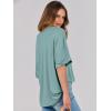 imageANRABESS Womens Tops Oversized T Shirts Short Sleeve Crewneck Summer Casual Loose Basic Tee Shirt 2025 Trendy Fashion ClothesCadet Blue