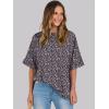 imageANRABESS Womens Tops Oversized T Shirts Short Sleeve Crewneck Summer Casual Loose Basic Tee Shirt 2025 Trendy Fashion ClothesFloral Black
