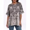 imageANRABESS Womens Tops Oversized T Shirts Short Sleeve Crewneck Summer Casual Loose Basic Tee Shirt 2025 Trendy Fashion ClothesFloral Black Print
