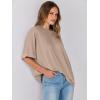 imageANRABESS Womens Tops Oversized T Shirts Short Sleeve Crewneck Summer Casual Loose Basic Tee Shirt 2025 Trendy Fashion ClothesKhaki
