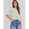 imageANRABESS Womens Tops Oversized T Shirts Short Sleeve Crewneck Summer Casual Loose Basic Tee Shirt 2025 Trendy Fashion ClothesLight Gray