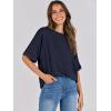 imageANRABESS Womens Tops Oversized T Shirts Short Sleeve Crewneck Summer Casual Loose Basic Tee Shirt 2025 Trendy Fashion ClothesNavy Blue
