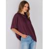 imageANRABESS Womens Tops Oversized T Shirts Short Sleeve Crewneck Summer Casual Loose Basic Tee Shirt 2025 Trendy Fashion ClothesWine