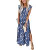 Floral Light Blue