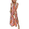 Floral Orange Pink