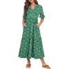Green Floral