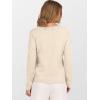 imageANRABESS Cardigan Sweaters for Women Cropped Lightweight Long Sleeve Casual Button Down Knit Cute Y2k Trendy Outfit 2025 FallAlmond