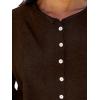 imageANRABESS Cardigan Sweaters for Women Cropped Lightweight Long Sleeve Casual Button Down Knit Cute Y2k Trendy Outfit 2025 FallCoffee