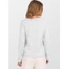 imageANRABESS Cardigan Sweaters for Women Cropped Lightweight Long Sleeve Casual Button Down Knit Cute Y2k Trendy Outfit 2025 FallLight Grey