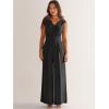 imageANRABESS Jumpsuits for Women Summer Dressy Casual Linen Romper Sleeveless V Neck High Waist Wide Leg Beach Vacation OutfitsBlack