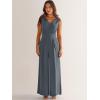 imageANRABESS Jumpsuits for Women Summer Dressy Casual Linen Romper Sleeveless V Neck High Waist Wide Leg Beach Vacation OutfitsDeep Grey