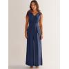 imageANRABESS Jumpsuits for Women Summer Dressy Casual Linen Romper Sleeveless V Neck High Waist Wide Leg Beach Vacation OutfitsNavy Blue