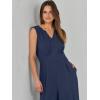 imageANRABESS Jumpsuits for Women Summer Dressy Casual Linen Romper Sleeveless V Neck High Waist Wide Leg Beach Vacation OutfitsNavy Blue