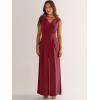 imageANRABESS Jumpsuits for Women Summer Dressy Casual Linen Romper Sleeveless V Neck High Waist Wide Leg Beach Vacation OutfitsRed
