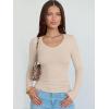 imageANRABESS Long Sleeve Shirts for Women V Neck Ribbed Knit Slim Fall Basic Tshirts Going Out Tops 2025 Casual Trendy ClothesBeige