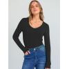 imageANRABESS Long Sleeve Shirts for Women V Neck Ribbed Knit Slim Fall Basic Tshirts Going Out Tops 2025 Casual Trendy ClothesBlack