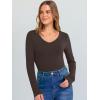 imageANRABESS Long Sleeve Shirts for Women V Neck Ribbed Knit Slim Fall Basic Tshirts Going Out Tops 2025 Casual Trendy ClothesCoffee