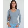 imageANRABESS Long Sleeve Shirts for Women V Neck Ribbed Knit Slim Fall Basic Tshirts Going Out Tops 2025 Casual Trendy ClothesGrey Blue