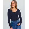 imageANRABESS Long Sleeve Shirts for Women V Neck Ribbed Knit Slim Fall Basic Tshirts Going Out Tops 2025 Casual Trendy ClothesNavy Blue