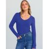 imageANRABESS Long Sleeve Shirts for Women V Neck Ribbed Knit Slim Fall Basic Tshirts Going Out Tops 2025 Casual Trendy ClothesRoyal Blue
