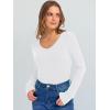 imageANRABESS Long Sleeve Shirts for Women V Neck Ribbed Knit Slim Fall Basic Tshirts Going Out Tops 2025 Casual Trendy ClothesWhite