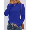 imageANRABESS Sweaters for Women Long Sleeve Lightweight Crewneck Soft Basic Knit 2025 Fall Loose Fit Pullover TopsRoyal Blue