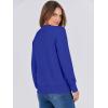 imageANRABESS Sweaters for Women Long Sleeve Lightweight Crewneck Soft Basic Knit 2025 Fall Loose Fit Pullover TopsRoyal Blue