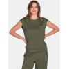 imageANRABESS Two Piece Sets for Women Summer Sleeveless Sweatsuits Wide Leg Casual Lounge Set Matching Vacation Travel OutfitsArmy Green