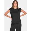 imageANRABESS Two Piece Sets for Women Summer Sleeveless Sweatsuits Wide Leg Casual Lounge Set Matching Vacation Travel OutfitsBlack