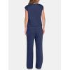 imageANRABESS Two Piece Sets for Women Summer Sleeveless Sweatsuits Wide Leg Casual Lounge Set Matching Vacation Travel OutfitsNavy Blue