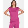 imageANRABESS Two Piece Sets for Women Summer Sleeveless Sweatsuits Wide Leg Casual Lounge Set Matching Vacation Travel OutfitsRose