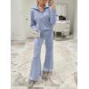 imageANRABESS Women 2 Piece Outfits Sweatsuit Oversized Sweatshirt Sweatpants Tracksuit Sweat Lounge Matching Set 2025 Fall TrendyDusty Blue