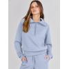 imageANRABESS Women 2 Piece Outfits Sweatsuit Oversized Sweatshirt Sweatpants Tracksuit Sweat Lounge Matching Set 2025 Fall TrendyDusty Blue