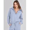 imageANRABESS Women 2 Piece Outfits Sweatsuit Oversized Sweatshirt Sweatpants Tracksuit Sweat Lounge Matching Set 2025 Fall TrendyDusty Blue
