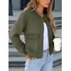 imageANRABESS Women Cropped Bomber Jacket 2025 Fashion Casual Trendy Varsity Y2k JacketsArmy Green
