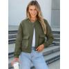 imageANRABESS Women Cropped Bomber Jacket 2025 Fashion Casual Trendy Varsity Y2k JacketsArmy Green