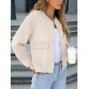 imageANRABESS Women Cropped Bomber Jacket 2025 Fashion Casual Trendy Varsity Y2k JacketsBeige