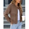 imageANRABESS Women Cropped Bomber Jacket 2025 Fashion Casual Trendy Varsity Y2k JacketsCoffee