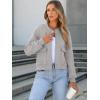imageANRABESS Women Cropped Bomber Jacket 2025 Fashion Casual Trendy Varsity Y2k JacketsGrey