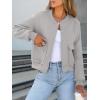 imageANRABESS Women Cropped Bomber Jacket 2025 Fashion Casual Trendy Varsity Y2k JacketsGrey