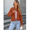 imageANRABESS Women Cropped Bomber Jacket 2025 Fashion Casual Trendy Varsity Y2k JacketsRust