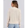 imageANRABESS Women Jackets Sweaters Long Sleeve Open Front Loose Lightweight Knit Cropped Cardigan 2025 Fall Trendy CoatsApricot