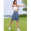 imageANRABESS Women Knee Length Tennis Golf Skorts Skirts Summer High Waisted Athletic Skirt Casual Travel Builtin Shorts ClothesBlue
