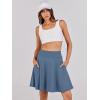 imageANRABESS Women Knee Length Tennis Golf Skorts Skirts Summer High Waisted Athletic Skirt Casual Travel Builtin Shorts ClothesBlue