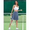 imageANRABESS Women Knee Length Tennis Golf Skorts Skirts Summer High Waisted Athletic Skirt Casual Travel Builtin Shorts ClothesBlue