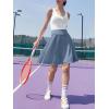 imageANRABESS Women Knee Length Tennis Golf Skorts Skirts Summer High Waisted Athletic Skirt Casual Travel Builtin Shorts ClothesBlue