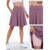 imageANRABESS Women Knee Length Tennis Golf Skorts Skirts Summer High Waisted Athletic Skirt Casual Travel Builtin Shorts ClothesDeep Purple