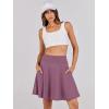 imageANRABESS Women Knee Length Tennis Golf Skorts Skirts Summer High Waisted Athletic Skirt Casual Travel Builtin Shorts ClothesDeep Purple