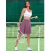 imageANRABESS Women Knee Length Tennis Golf Skorts Skirts Summer High Waisted Athletic Skirt Casual Travel Builtin Shorts ClothesDeep Purple